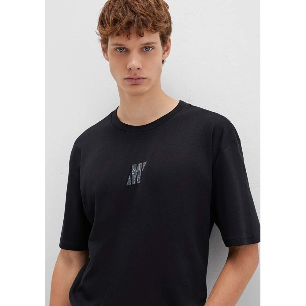 Mavi M0612189-900 Pro Logo Baskılı Tişört Erkek T-Shirt