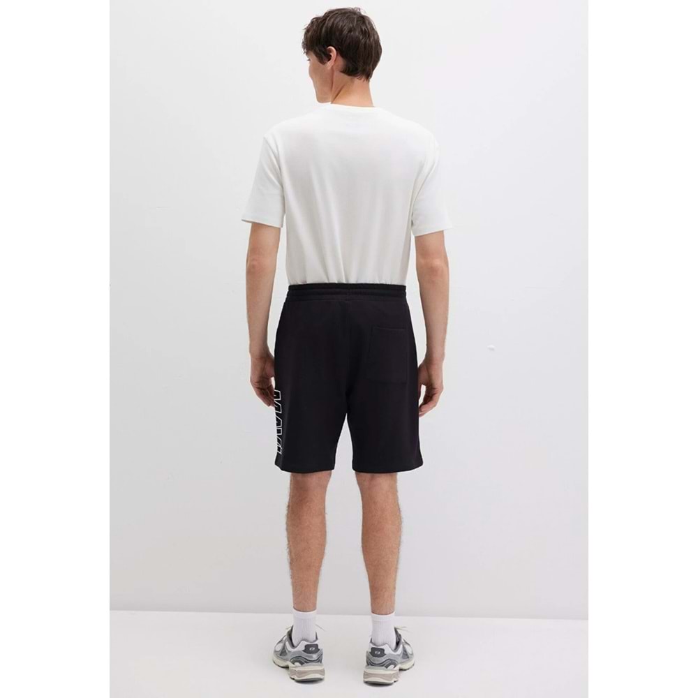 Mavi M0410225-900 Mavi Baskılı Erkek Şort