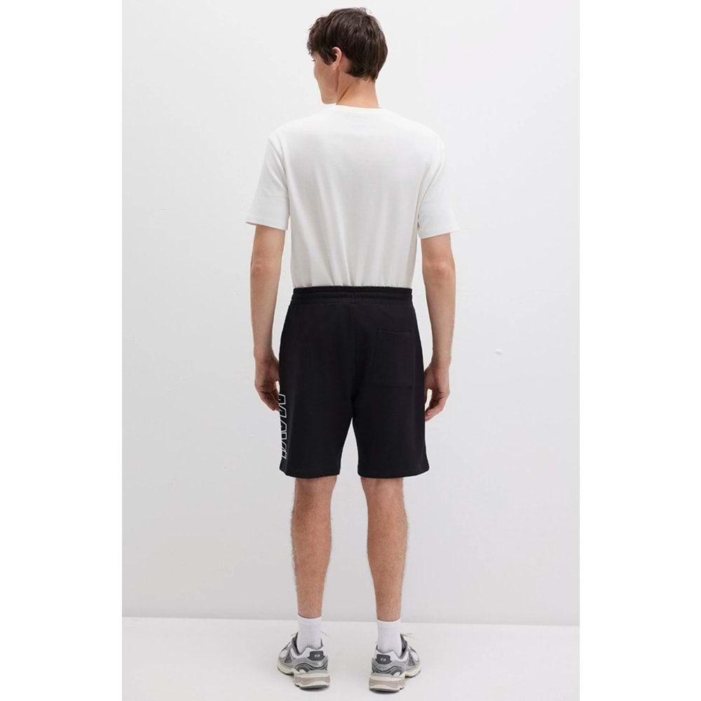 Mavi M0410225-900 Mavi Baskılı Erkek Şort