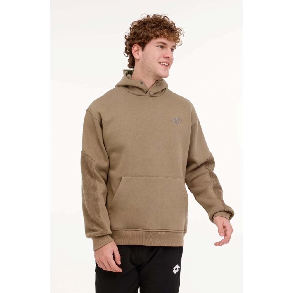Lotto M-Angulo Hoodie Erkek Sweatshirt