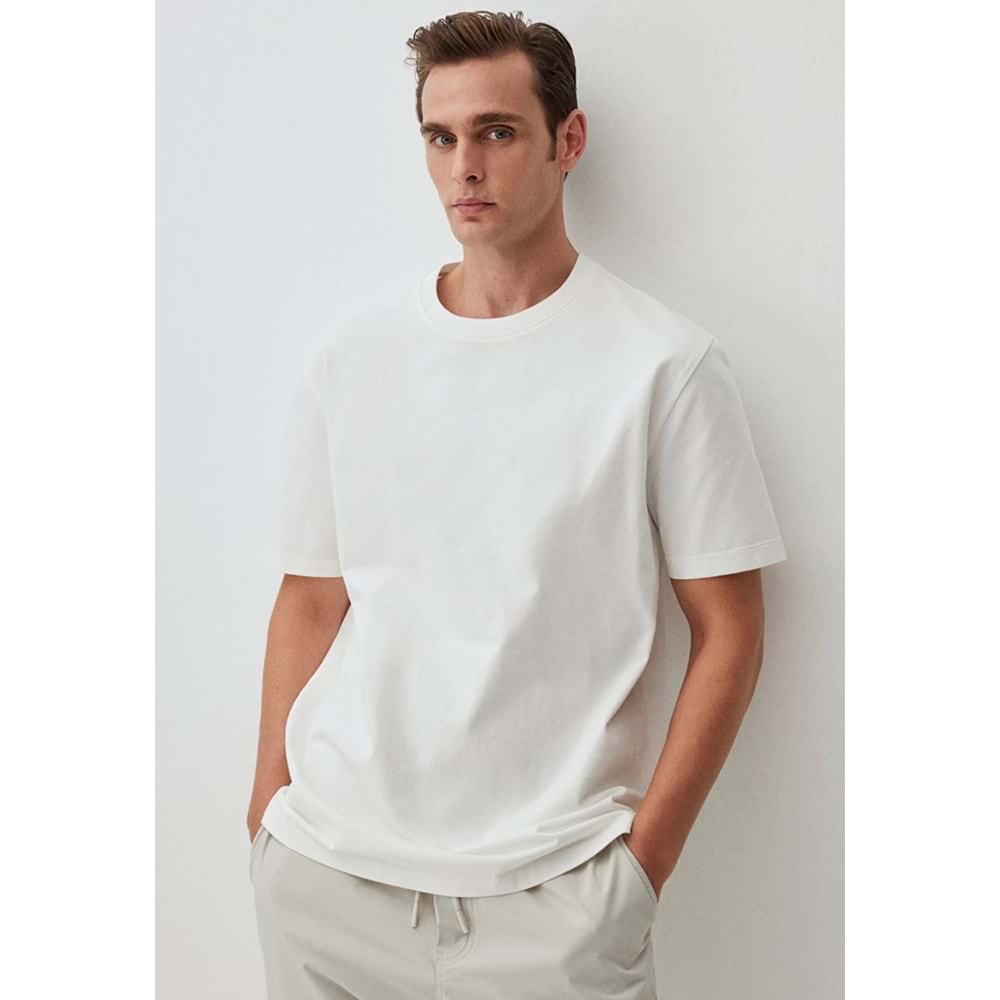 Mavi M0612269-700 Basic Tişört Loose Rahat Kesim T-Shirt Erkek Tişort