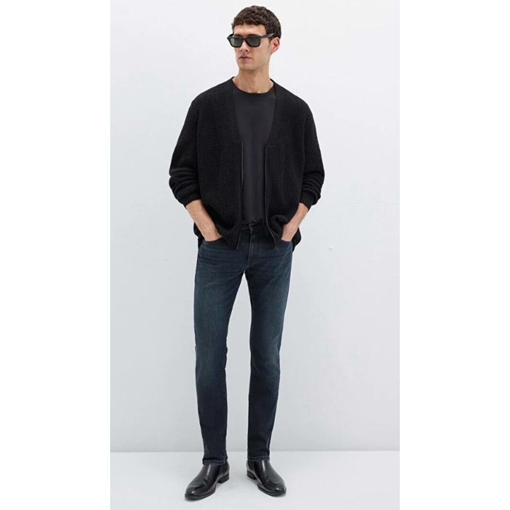 Mavi 0042287868 Jake Lux Black Puslu Vintage Koyu Mavi Jean Pantolon Erkek Kot Pantolon