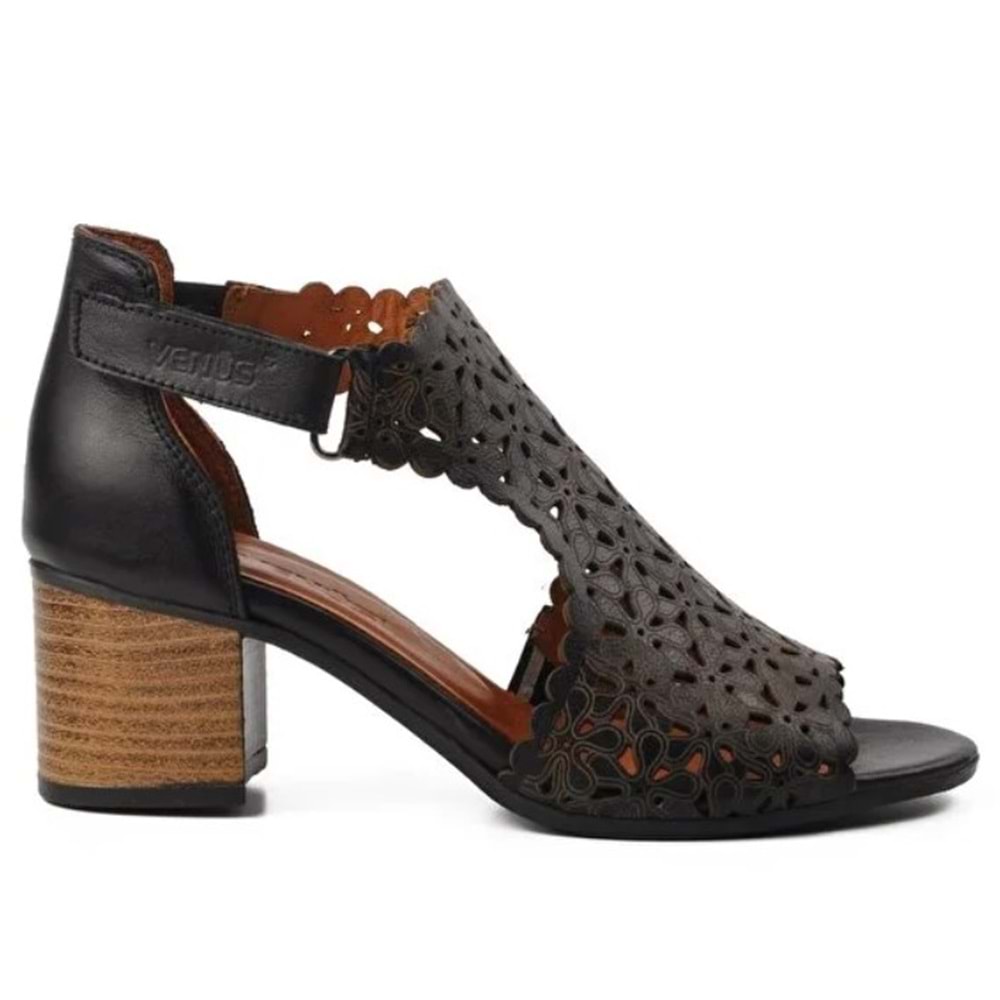 Venüs Cabir Hakiki Deri Comfort Ortopedik Kadın Sandalet