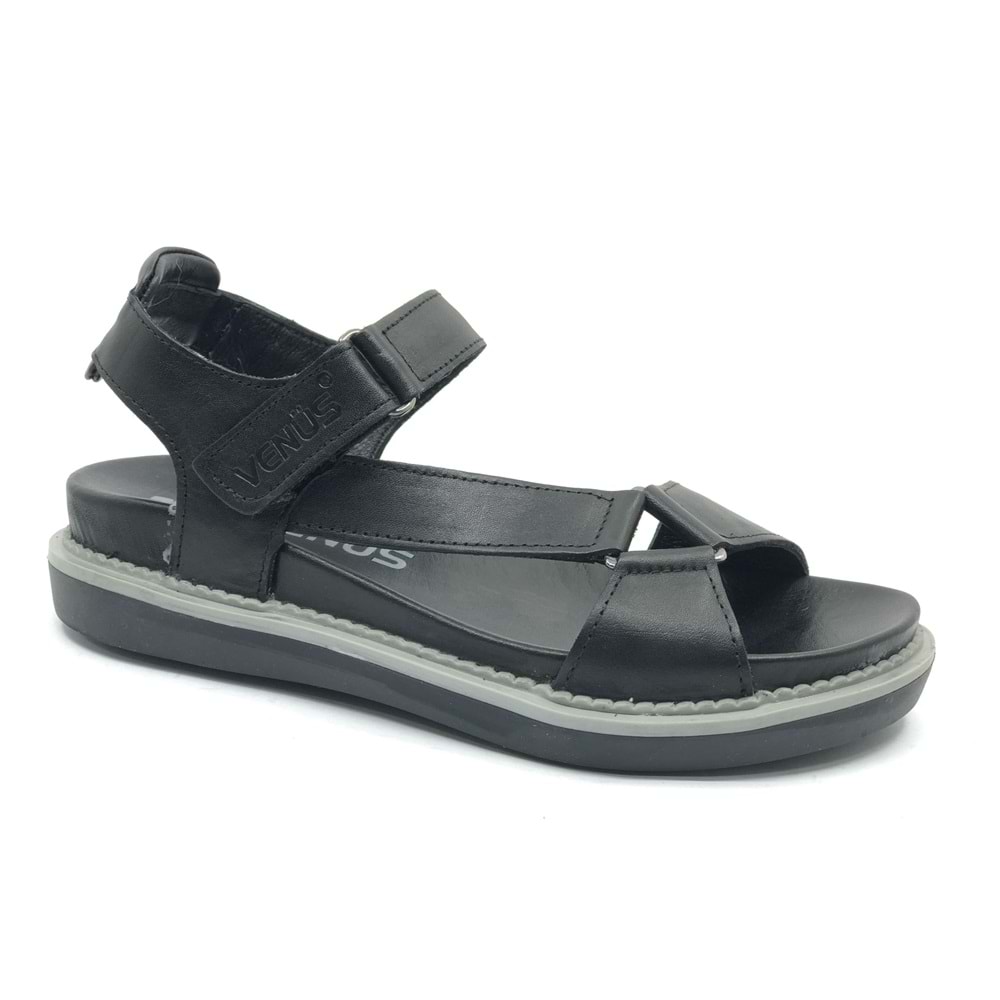 Venüs Sisu Hakiki Deri Comfort Ortopedik Kadın Sandalet