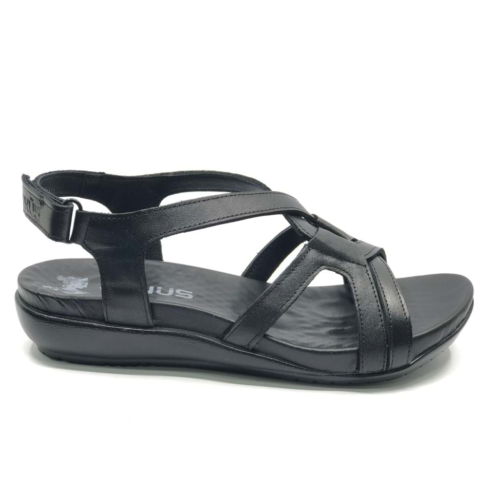 Venüs Viscosa Hakiki Deri Comfort Ortopedik Kadın Sandalet