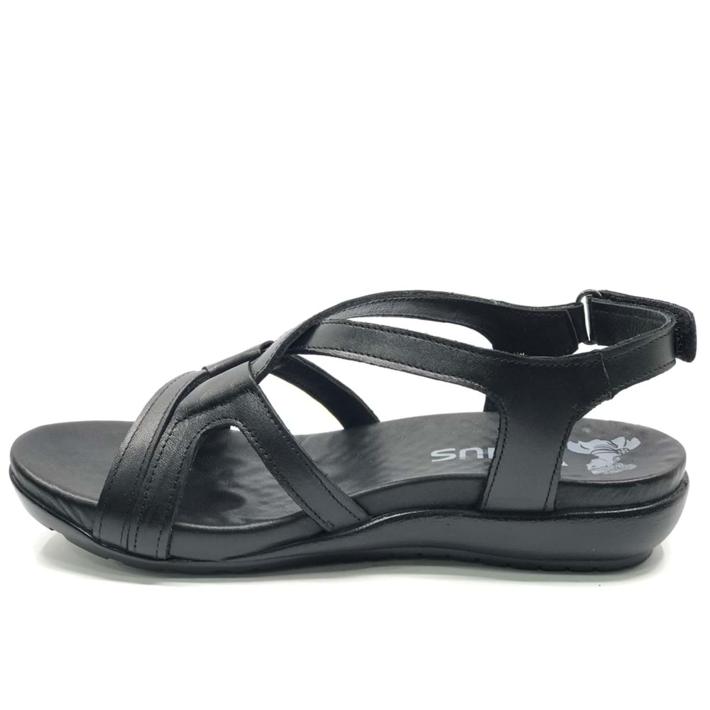 Venüs Viscosa Hakiki Deri Comfort Ortopedik Kadın Sandalet