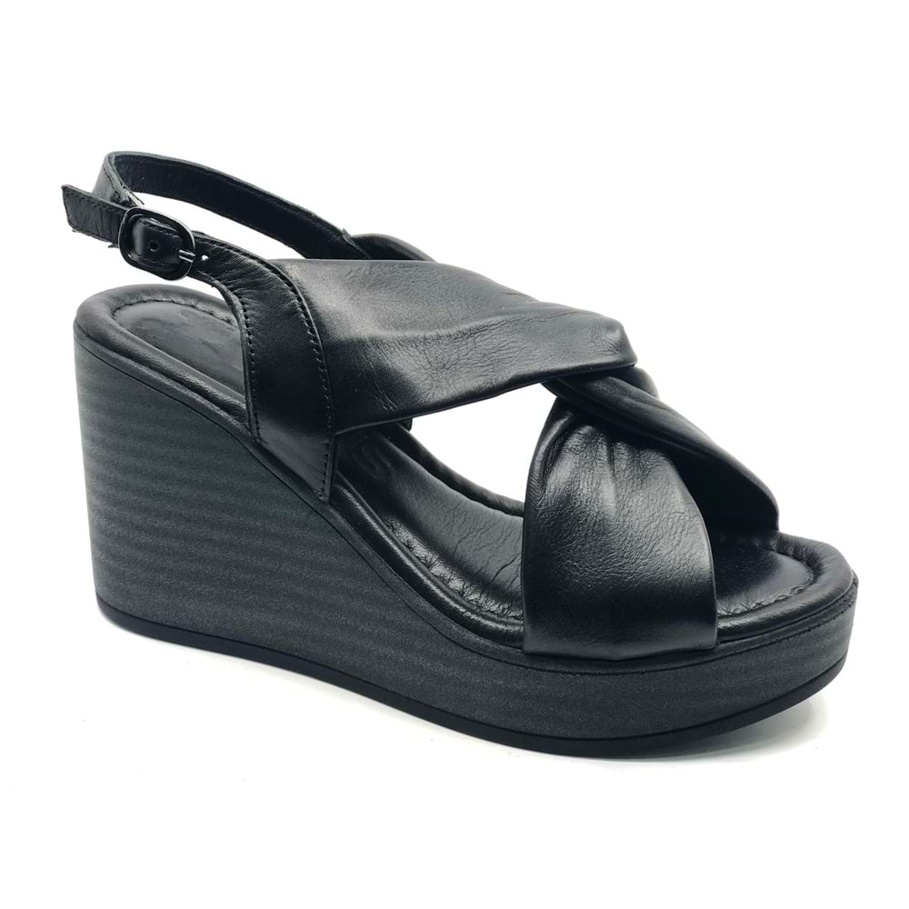 Venüs Victorr Hakiki Deri Comfort Ortopedik Kadın Sandalet