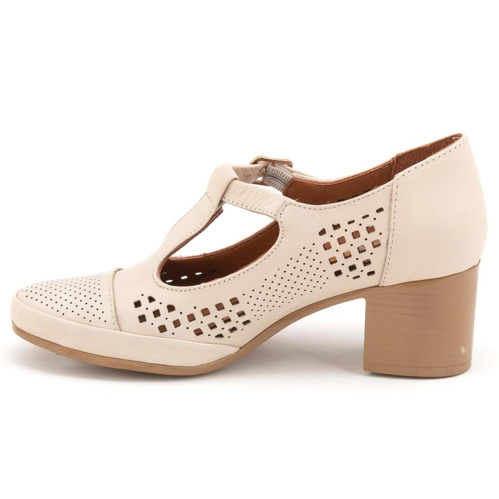 Venüs Cosmos Hakiki Deri Comfort Ortopedik Kadın Topuklu Ayakkabı