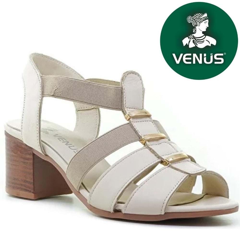 Venüs Cadra Hakiki Deri Comfort Ortopedik Kadın Sandalet
