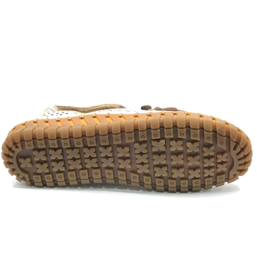 Venüs Perlon Hakiki Deri Ortopedik Kadın Casual Ayakkabı