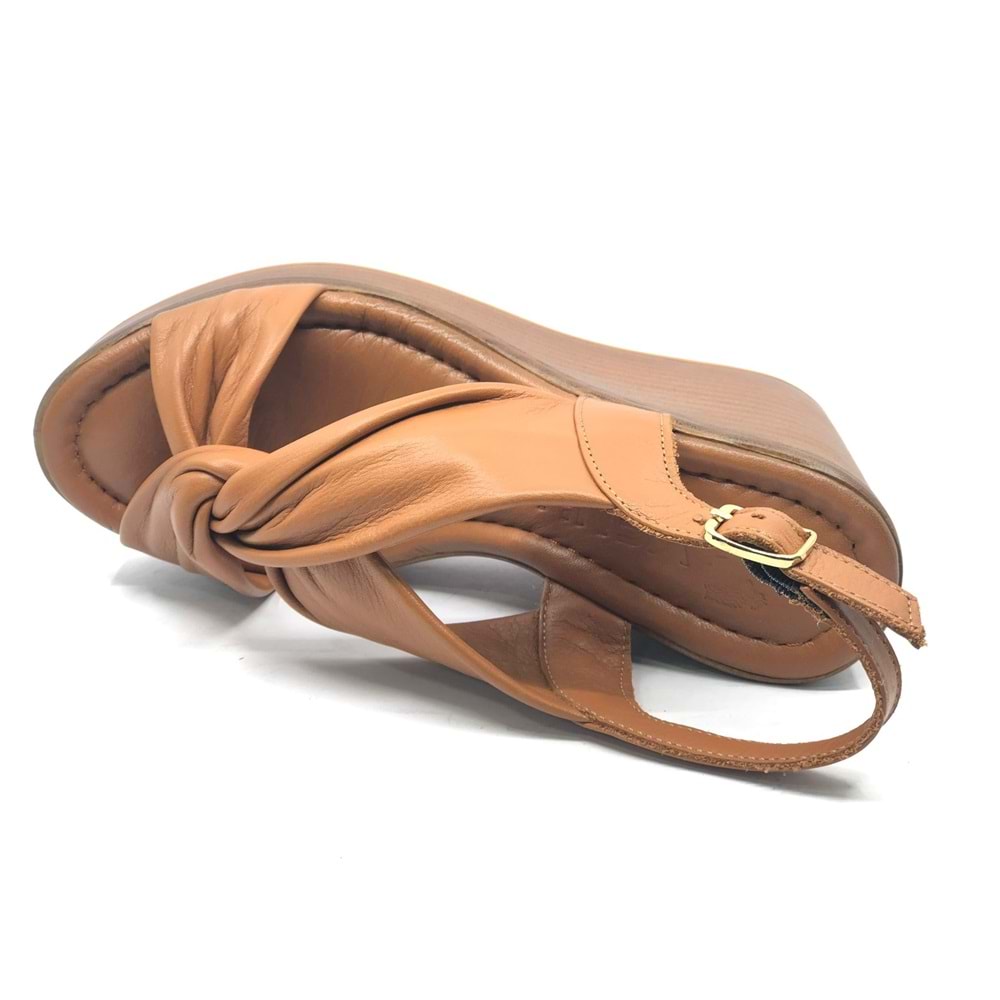 Venüs Victorr Hakiki Deri Comfort Ortopedik Kadın Sandalet