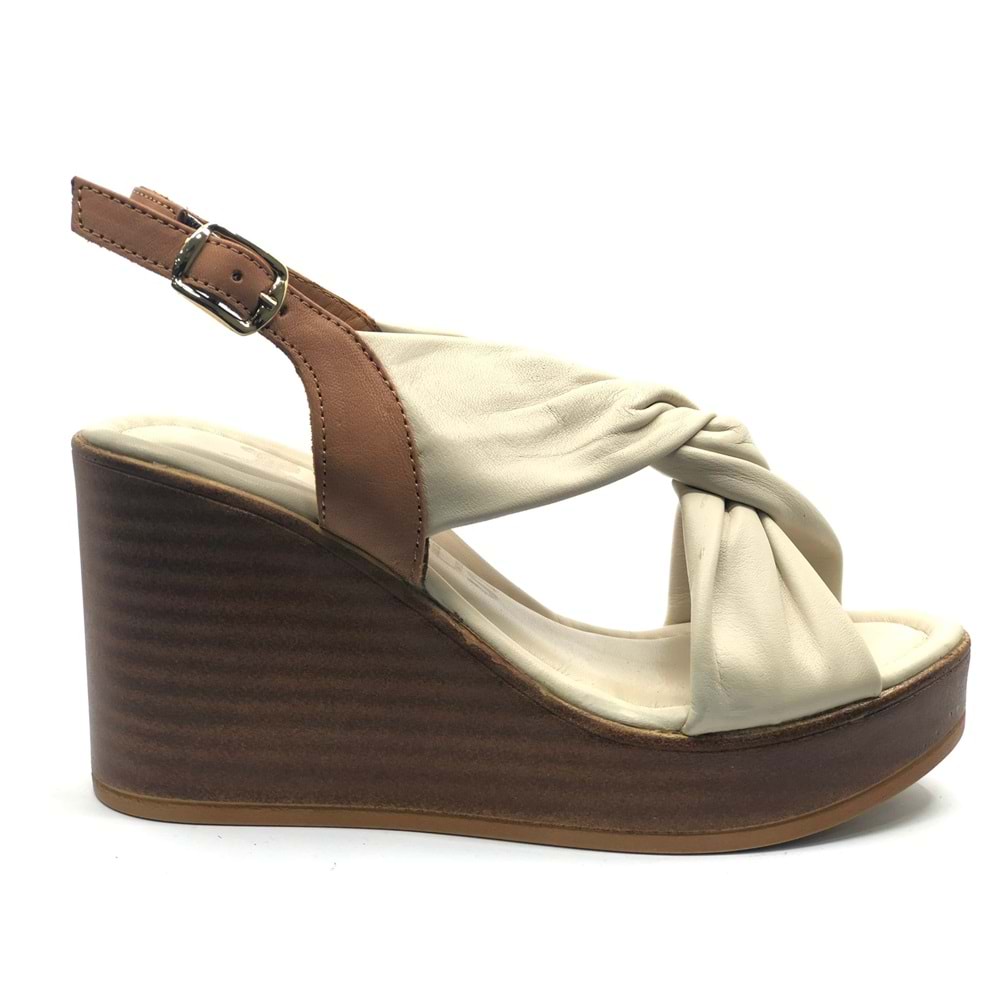 Venüs Victorr Hakiki Deri Comfort Ortopedik Kadın Sandalet