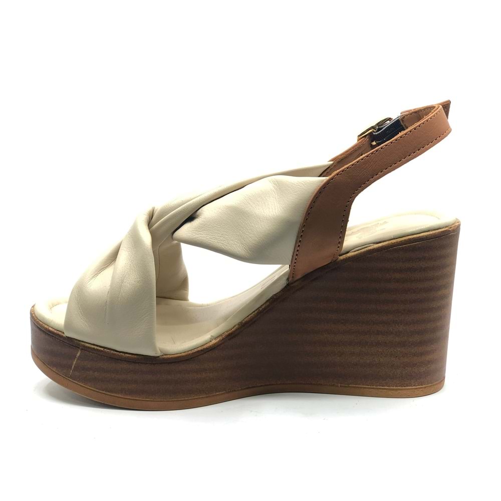 Venüs Victorr Hakiki Deri Comfort Ortopedik Kadın Sandalet