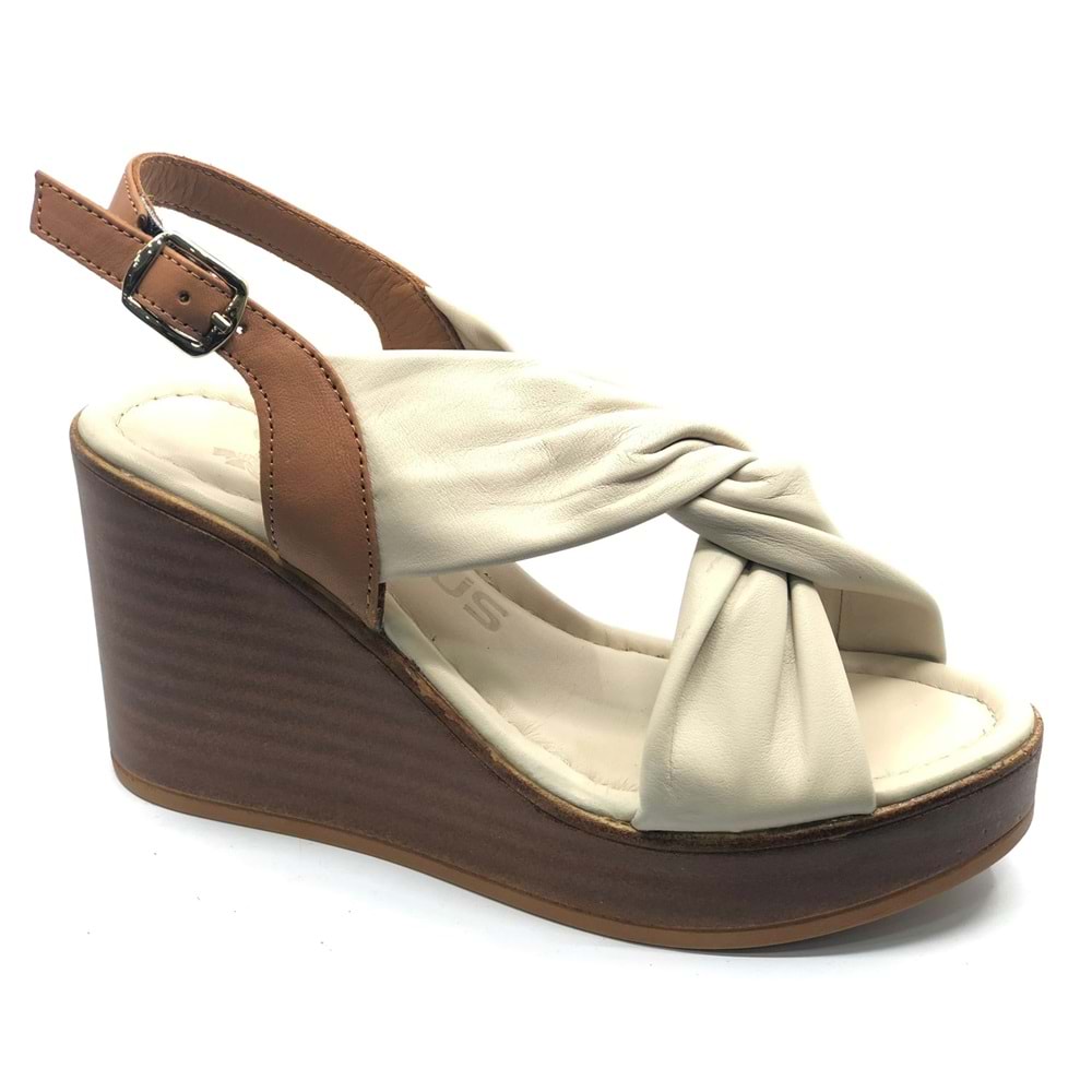 Venüs Victorr Hakiki Deri Comfort Ortopedik Kadın Sandalet