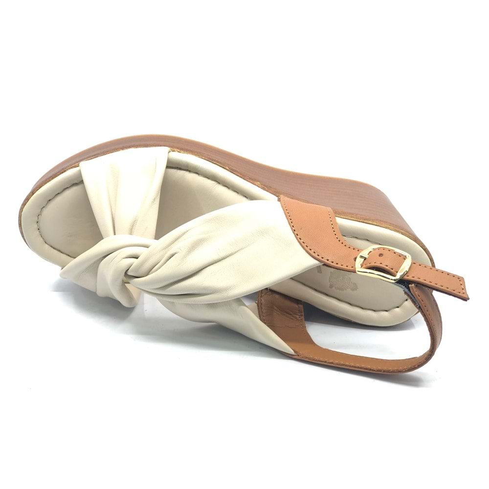 Venüs Victorr Hakiki Deri Comfort Ortopedik Kadın Sandalet