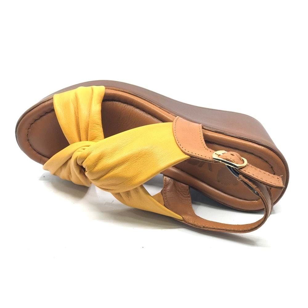 Venüs Victorr Hakiki Deri Comfort Ortopedik Kadın Sandalet