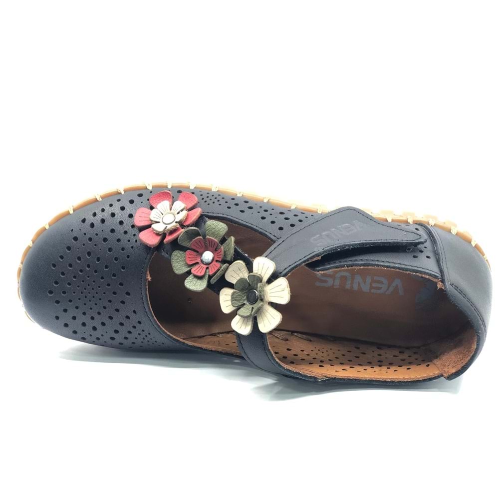 Venüs Perlon Hakiki Deri Ortopedik Kadın Casual Ayakkabı