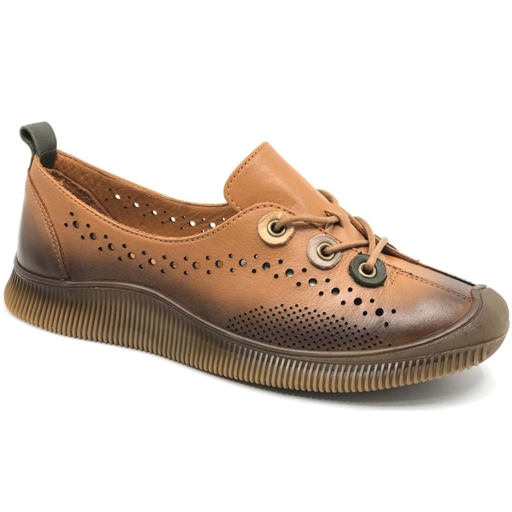 Venüs Pera Hakiki Deri Ortopedik Kadın Casual Ayakkabı