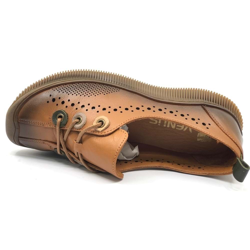 Venüs Pera Hakiki Deri Ortopedik Kadın Casual Ayakkabı