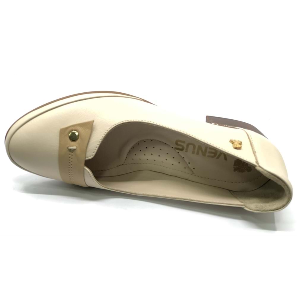 Venüs Accentor Hakiki Deri Kadın Topuklu Ayakkabı