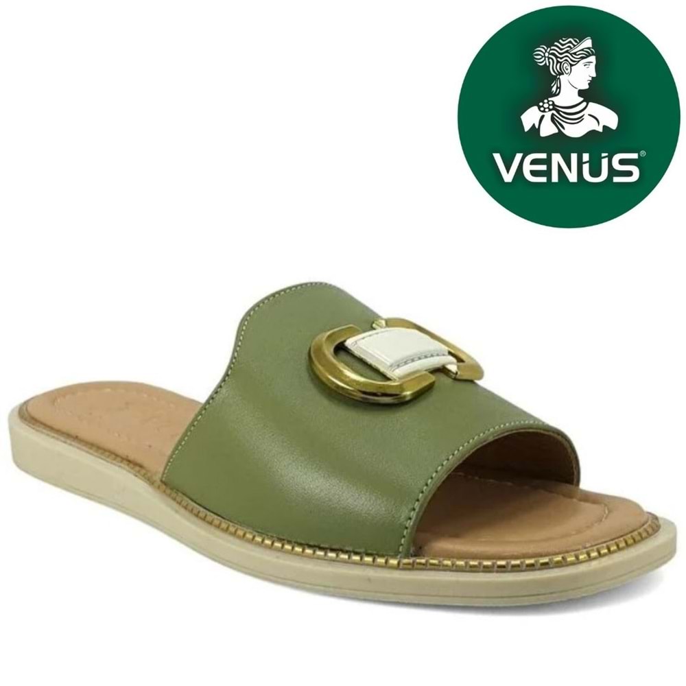 Venüs Drion Hakiki Deri Kadın Terlik