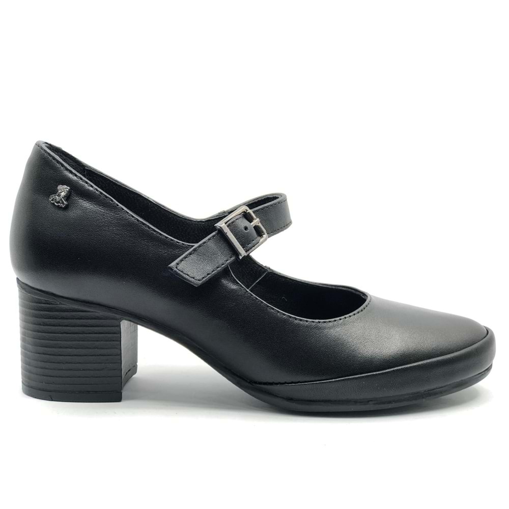 Venüs Peleng Hakiki Deri Comfort Ortopedik Kadın Klasik Topuklu Ayakkabı