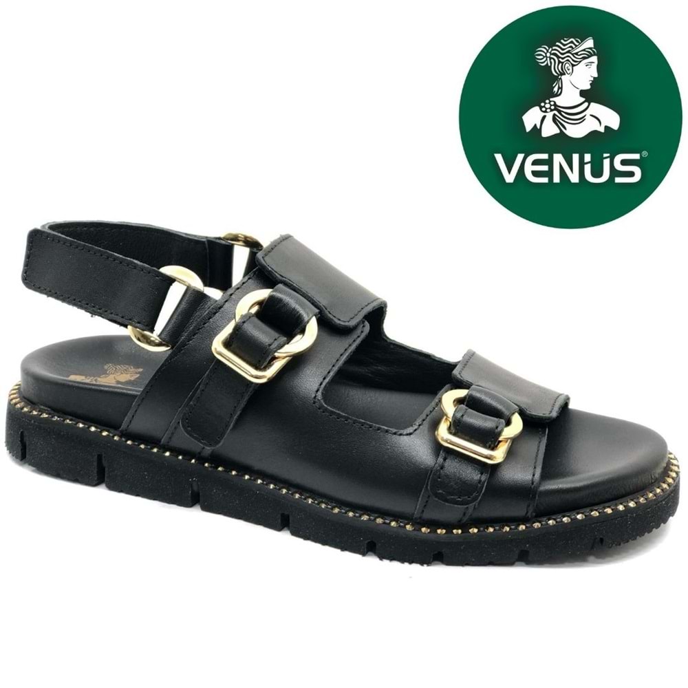 Venüs Lagos Hakiki Deri Comfort Ortopedik Kadın Sandalet