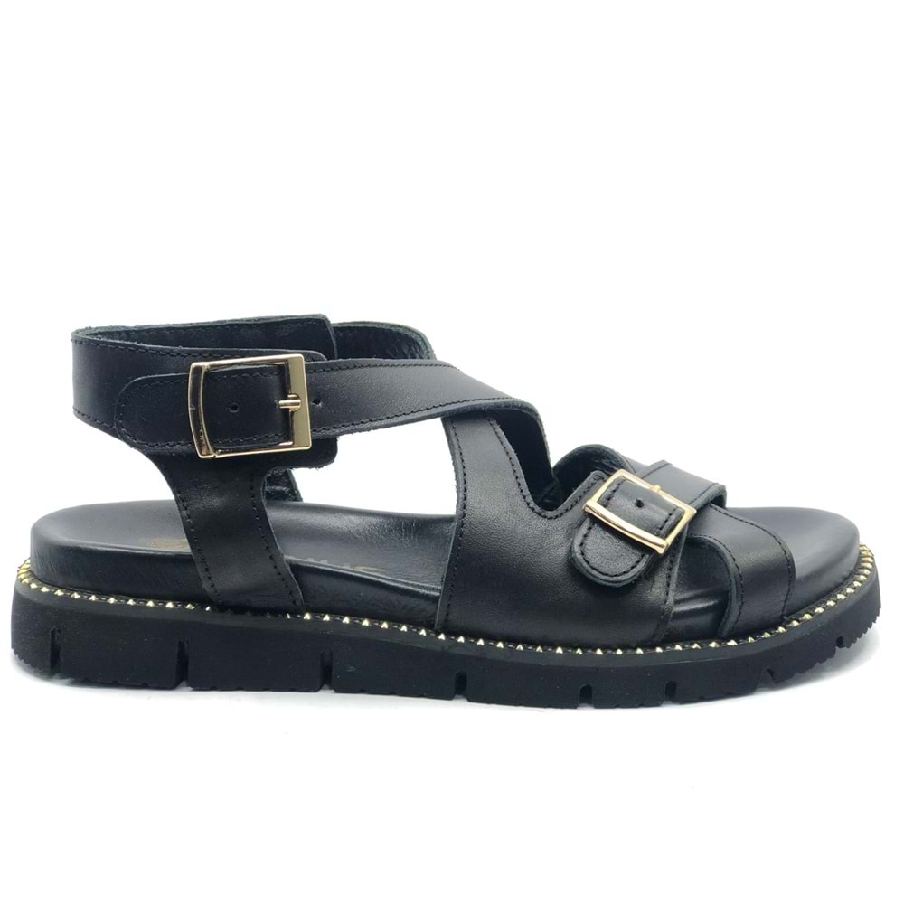 Venüs İngoo Hakiki Deri Comfort Ortopedik Kadın Sandalet