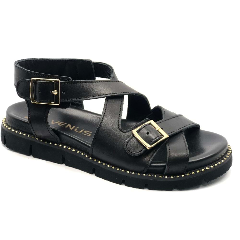 Venüs İngoo Hakiki Deri Comfort Ortopedik Kadın Sandalet