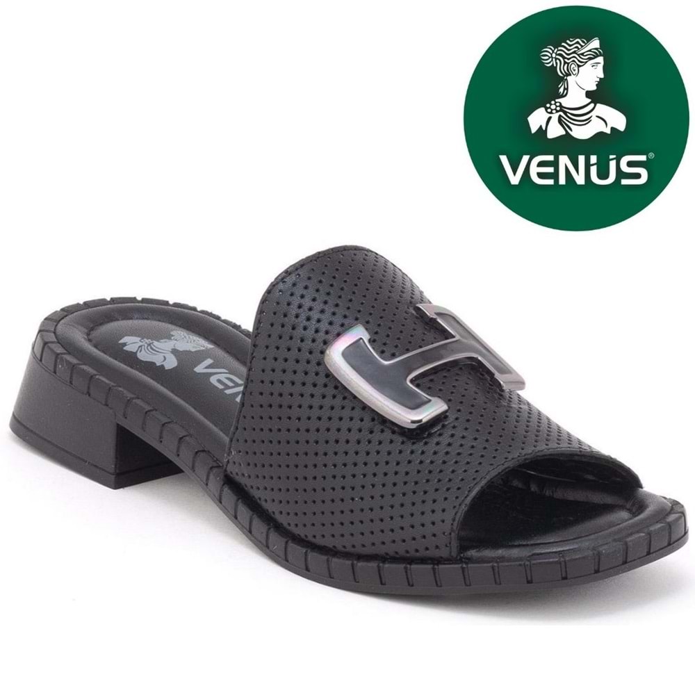 Venüs Mefron Hakiki Deri Kadın Terlik