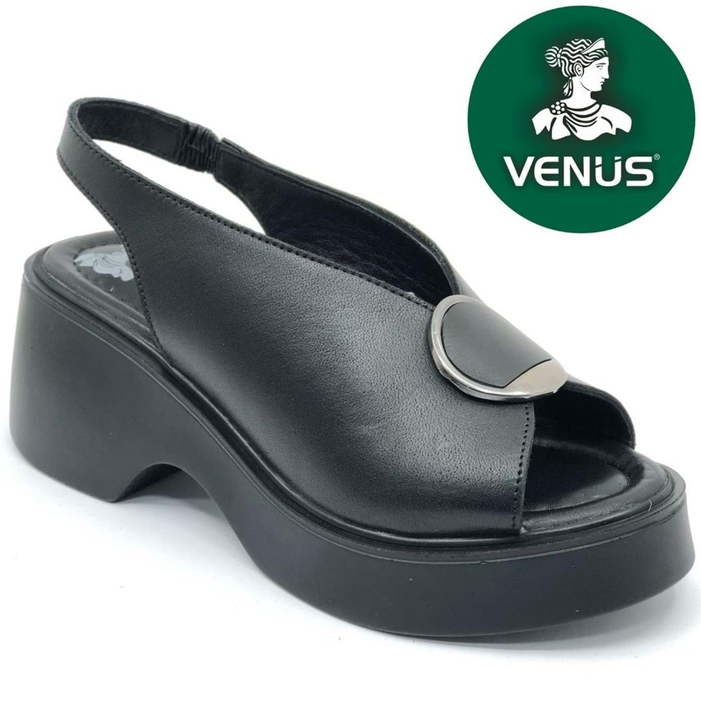 Venüs Sigma Hakiki Deri Comfort Ortopedik Kadın Sandalet