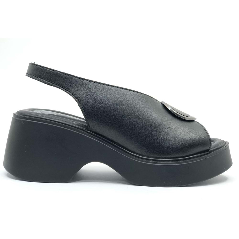 Venüs Sigma Hakiki Deri Comfort Ortopedik Kadın Sandalet