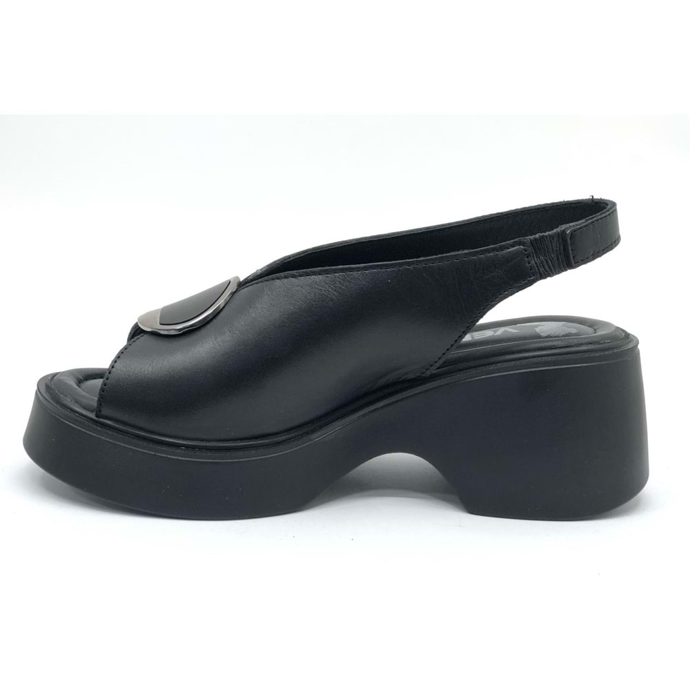 Venüs Sigma Hakiki Deri Comfort Ortopedik Kadın Sandalet