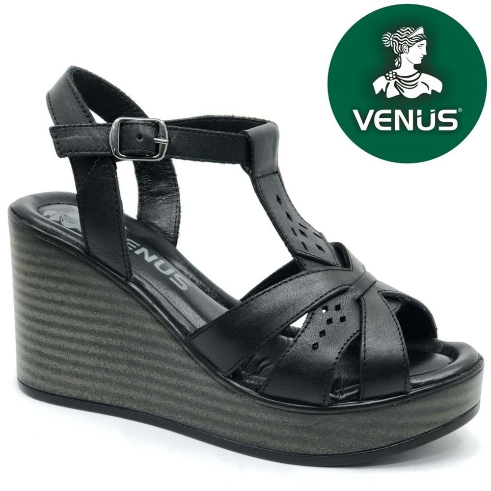 Venüs Upsa Hakiki Deri Comfort Ortopedik Kadın Sandalet