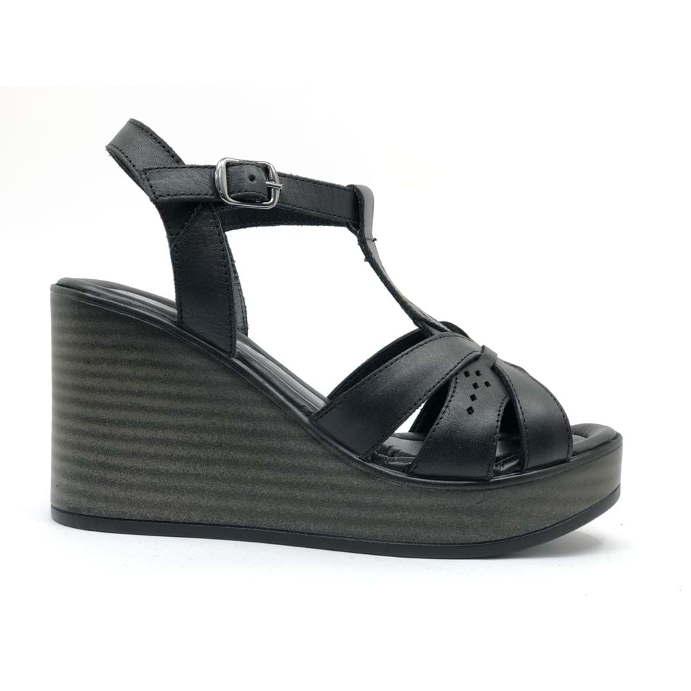 Venüs Upsa Hakiki Deri Comfort Ortopedik Kadın Sandalet