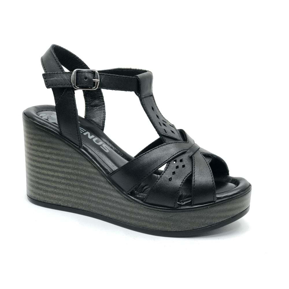 Venüs Upsa Hakiki Deri Comfort Ortopedik Kadın Sandalet