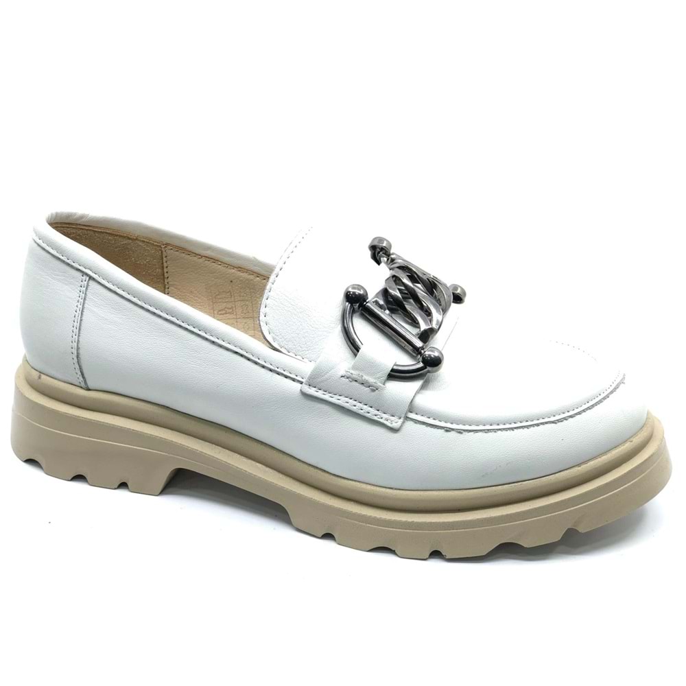 Venüs Hoags Hakiki Deri Ortopedik Oxford Kadın Klasik Ayakkabı