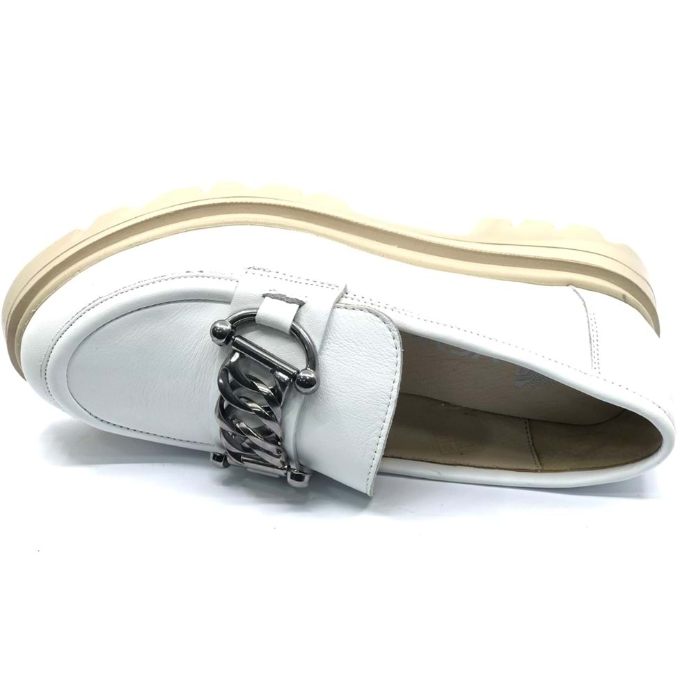 Venüs Hoags Hakiki Deri Ortopedik Oxford Kadın Klasik Ayakkabı