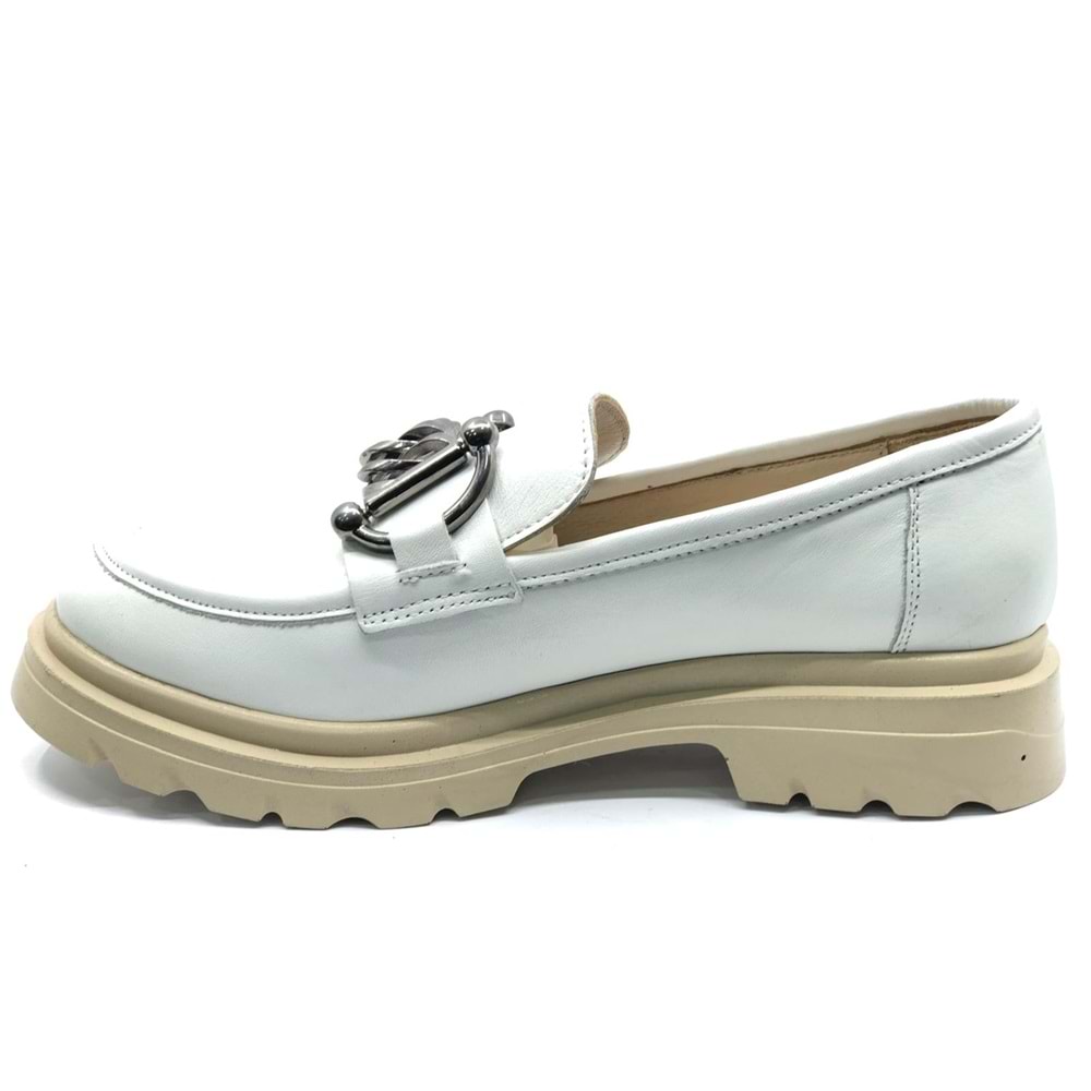 Venüs Hoags Hakiki Deri Ortopedik Oxford Kadın Klasik Ayakkabı