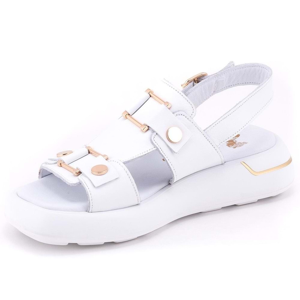 Venüs Tauri Hakiki Deri Comfort Ortopedik Kadın Sandalet