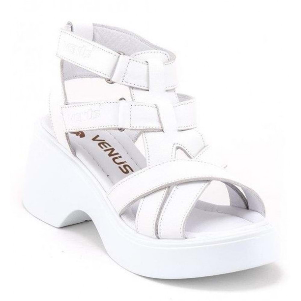 Venüs Sauron Hakiki Deri Comfort Ortopedik Kadın Sandalet