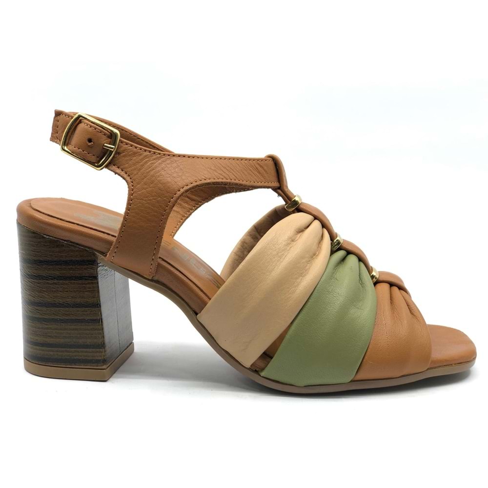 Venüs Barnard Hakiki Deri Comfort Ortopedik Kadın Sandalet