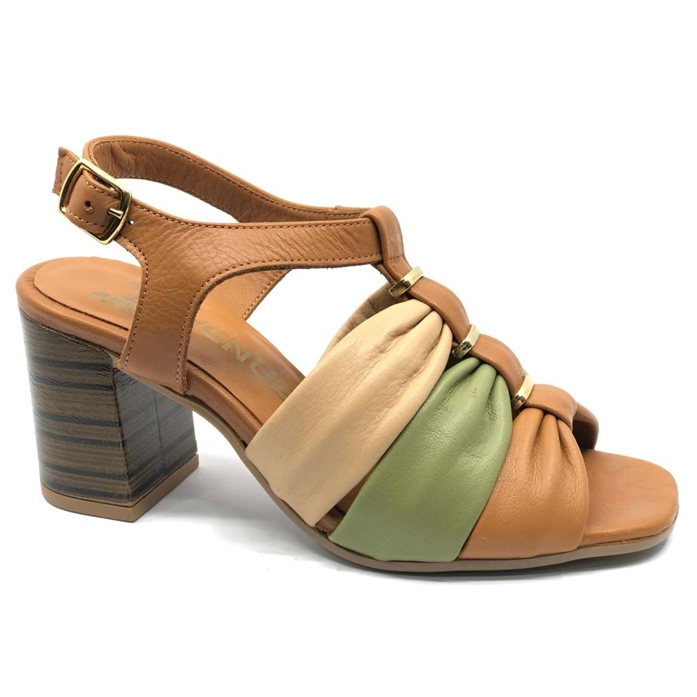 Venüs Barnard Hakiki Deri Comfort Ortopedik Kadın Sandalet