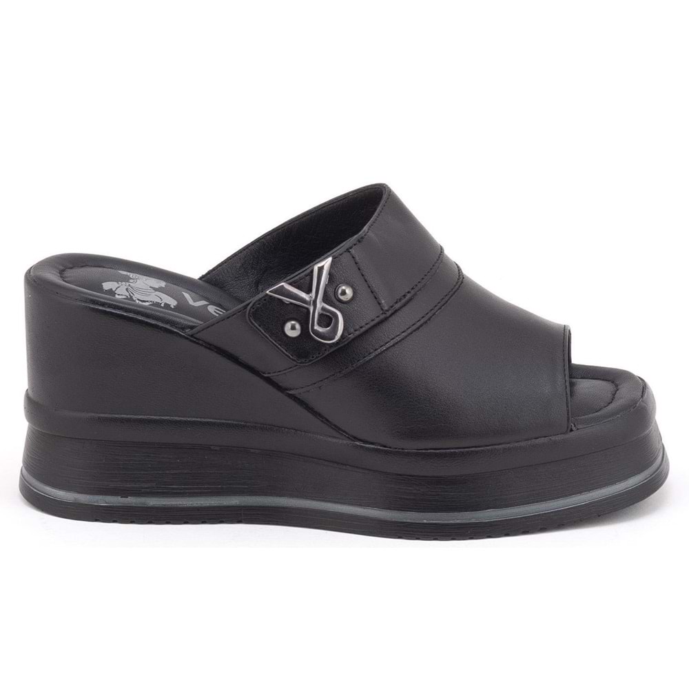 Venüs Yuppiy Hakiki Deri Kadın Terlik