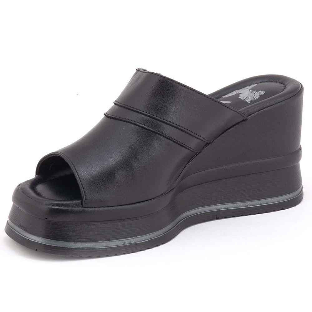 Venüs Yuppiy Hakiki Deri Kadın Terlik