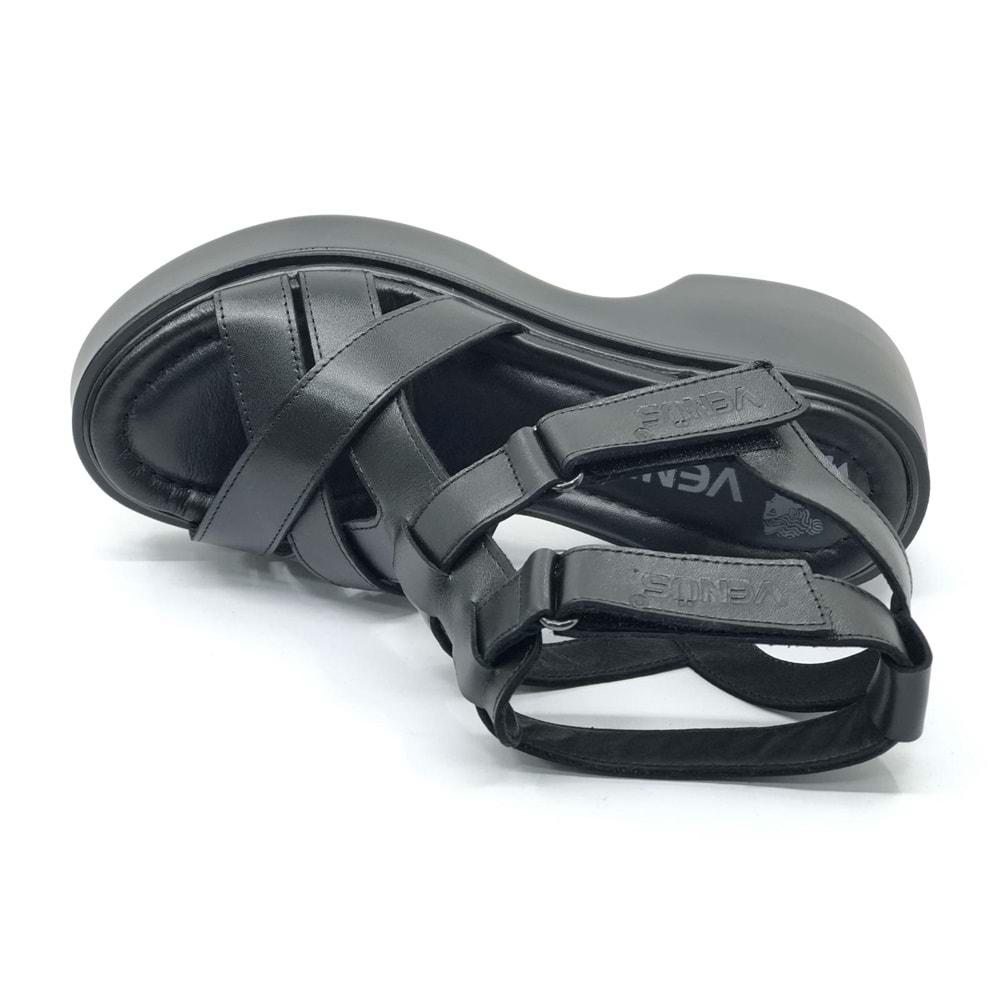 Venüs Sauron Hakiki Deri Comfort Ortopedik Kadın Sandalet