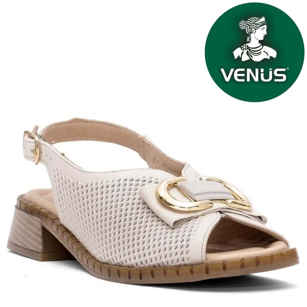 Venüs Fuggi Hakiki Deri Comfort Ortopedik Kadın Sandalet