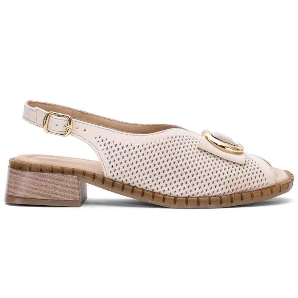 Venüs Fuggi Hakiki Deri Comfort Ortopedik Kadın Sandalet