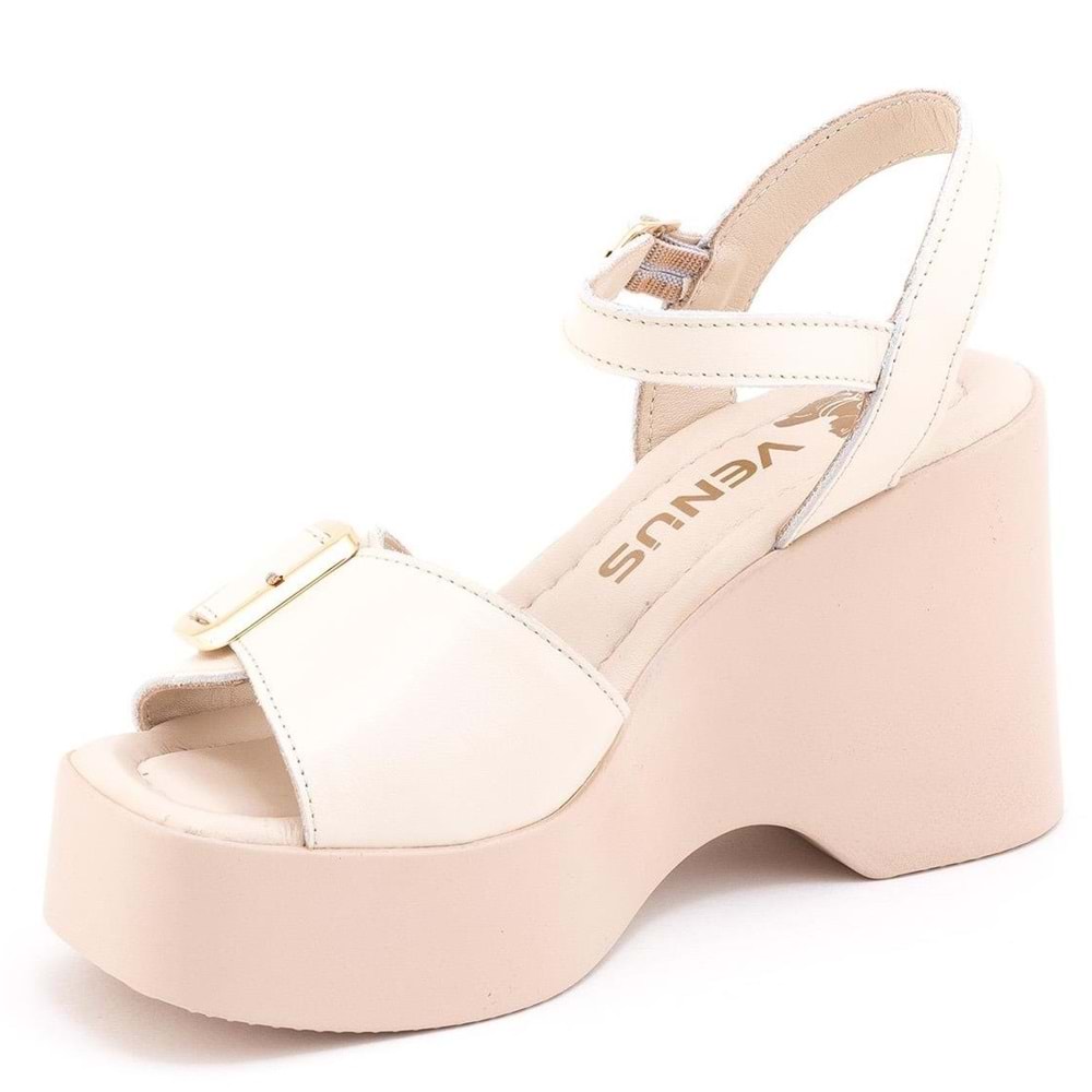 Venüs Villing Hakiki Deri Comfort Ortopedik Kadın Sandalet