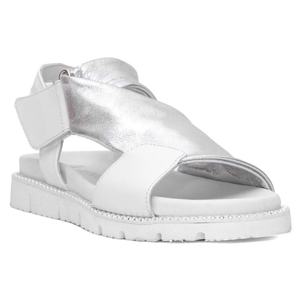 Venüs Pomela Hakiki Deri Comfort Ortopedik Kadın Sandalet